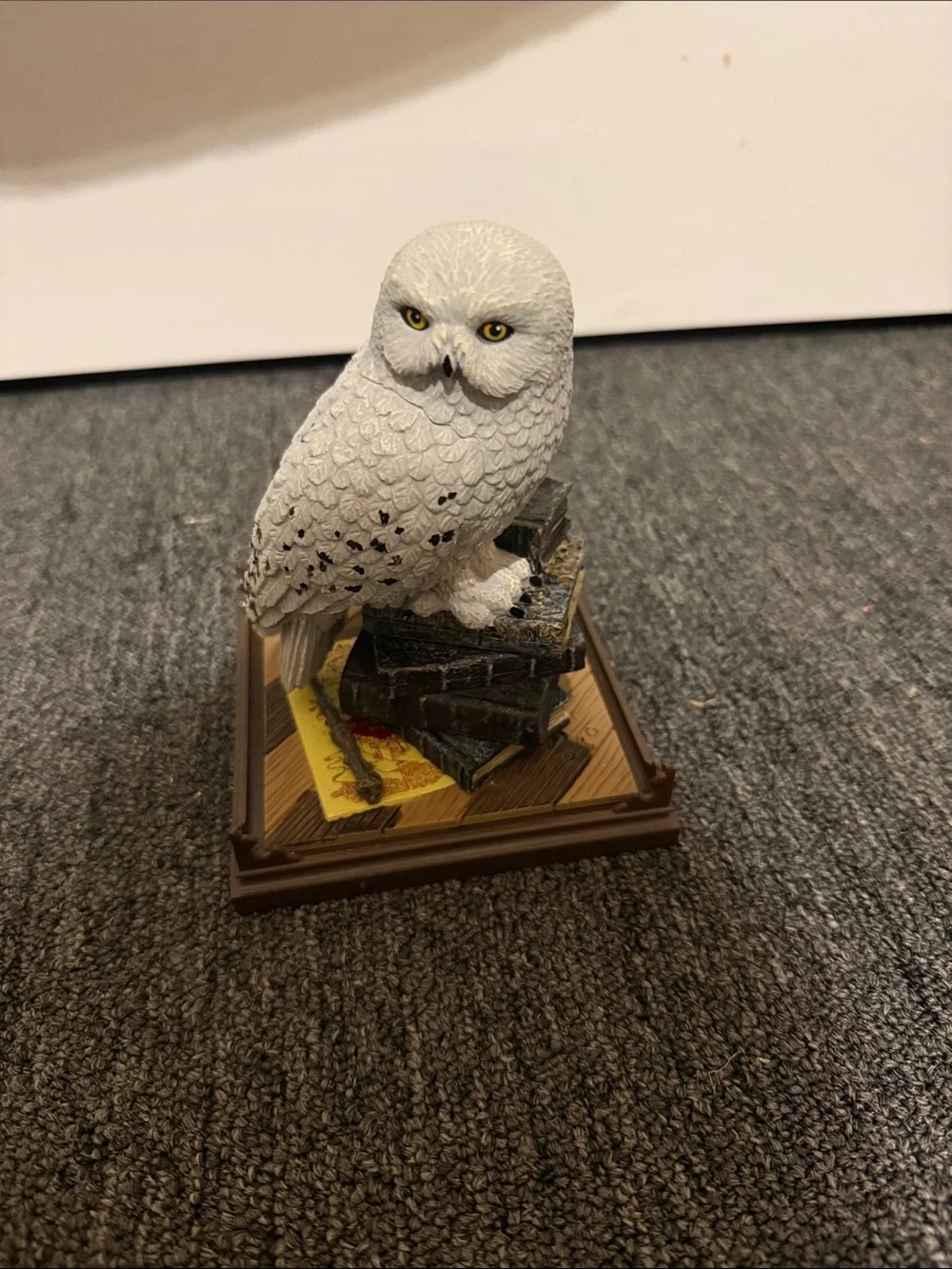 White Owl Bird Figurine Decor for Pets & Home